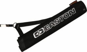 Black Easton archery quiver with strap