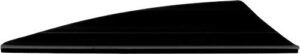 Black car antenna shark fin style