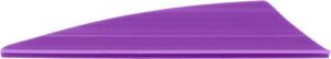 Purple squeegee on white background