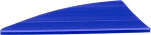Blue plastic scraper tool for decals.