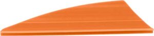 Orange plastic scraper for craft projects