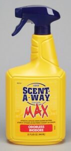 Scent-A-Way Max odor eliminator spray bottle