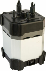 Industrial electronic device with switches and sensors