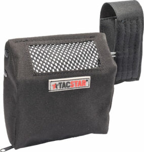 TacStar black nylon shell holder with mesh