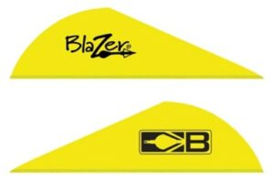 Yellow arrow vanes with Blazer and CB logos.