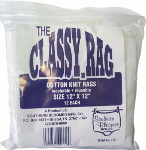 Package of Classy Rag cotton knit rags