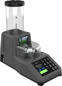 Digital powder measure for reloading ammunition.