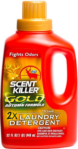 WRC CLOTHING WASH SCENT KILLER - GOLD AUTUMN FORMULA 32FL OZ