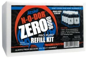 Atsko N-O-DOR Zero Odor Pro Pump Refill Kit