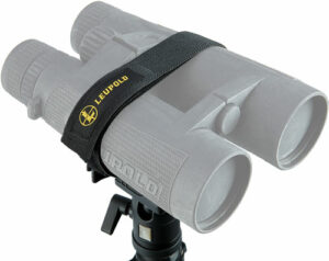Binocular tripod adapter with Leupold strap.