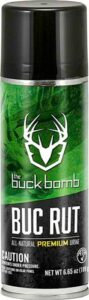 Buck Bomb Buc Rut deer hunting scent spray