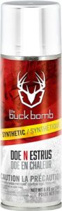 Buck Bomb Synthetic Doe Estrus spray bottle