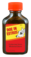Doe in Estrus scent bottle for hunting
