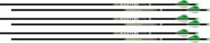 EASTON ARROW AXIS 4MM 400 2" - BLAZER VANES 6-PACK LONG RANGE