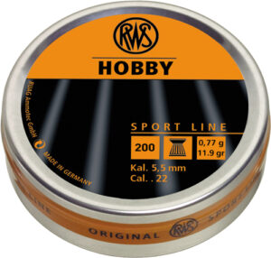 RWS PELLETS 22 HOBBY 11.9GR - SPORT LINE 200-PACK