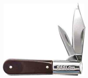 Barlow pocket knife with open blades