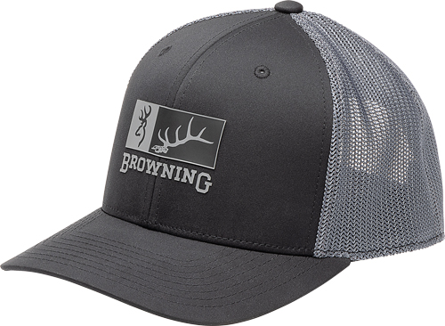Black Browning mesh cap with logo