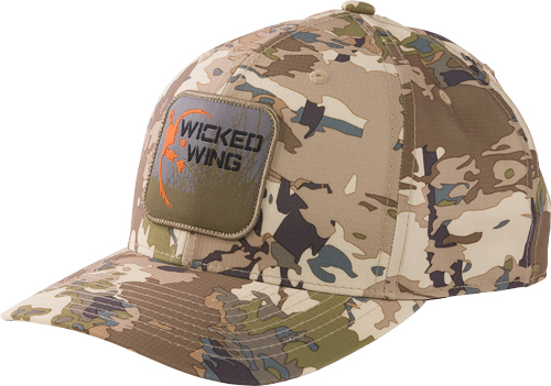 Camo cap with Wicked Wing logo