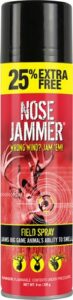 Nose Jammer field spray, jams animal sense of smell.
