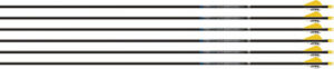 EASTON ARROW SONIC 6.0 500 - W/2" BULLY VANES 6-PACK