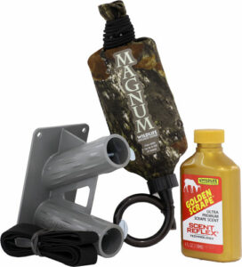 Hunting scent kit with Magnum and Golden Scrape.