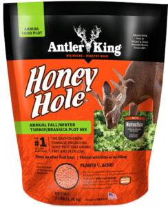 Antler King Honey Hole deer food plot mix bag