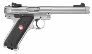 RUGER MKIV TARGET 22LR 5.5" SS TB