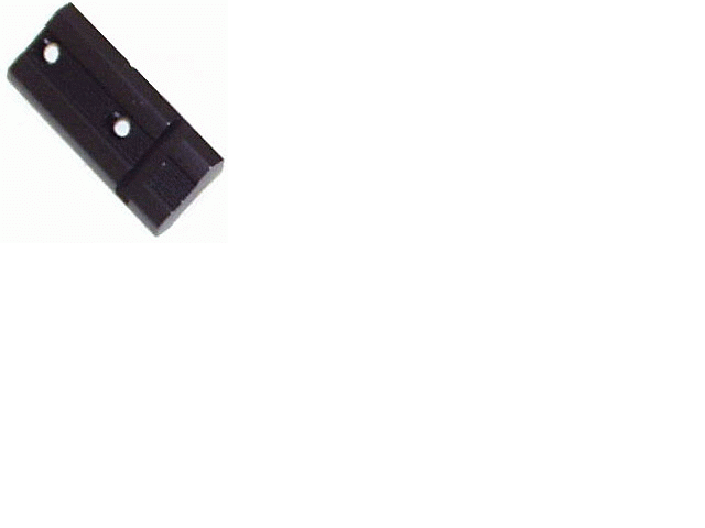 Black plastic ferrite bead with holes