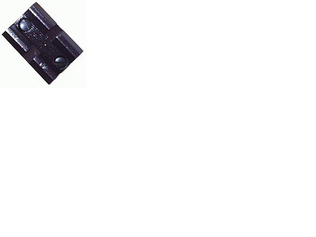 Dark chocolate bar, close-up view