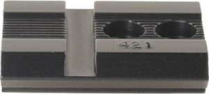 Metal sharpener with two holes for pencils.