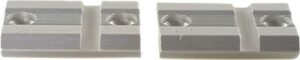 Aluminum scope mounting bases for firearms.