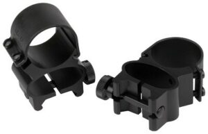 WEAVER RINGS DETACHABLE TOP - MOUNT SEE-THRU 1" MEDIUM MATTE
