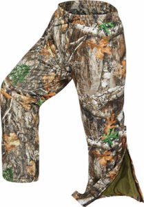 Camouflage hunting pants with forest pattern