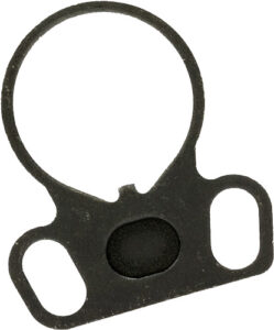 Black rifle sling adapter loop component
