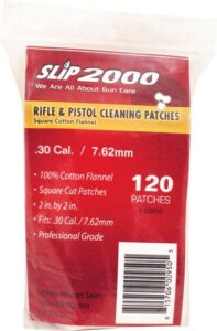 Slip 2000 rifle pistol cleaning patches 120 count