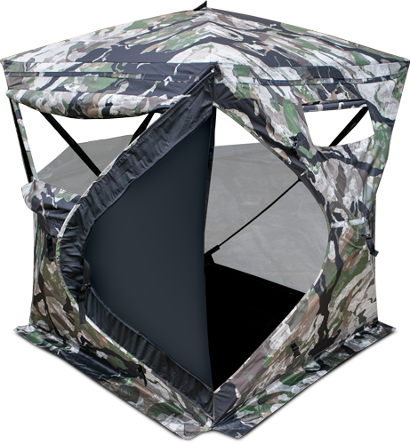 PRIMOS FULL FRONTAL GROUND - BLIND ONE-WAY SEE THROUGH VEIL