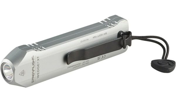Streamlight Wedge XT tactical flashlight with clip.