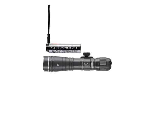 Streamlight flashlight with rechargeable battery