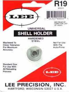 Lee Precision universal shell holder packaging.