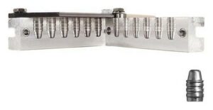 Bullet mold with multiple cavities and one bullet