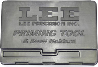 Lee Precision priming tool and shell holders box.
