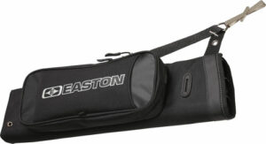 Black Easton archery quiver with strap