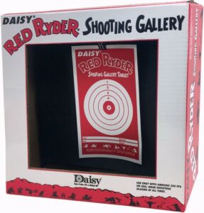 Daisy Red Ryder shooting gallery target box