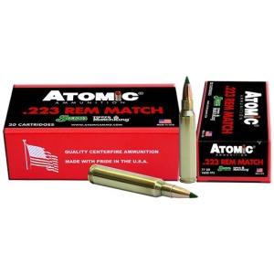ATOMIC 223 REM 77GR TIPPED - MATCHKING 20RD 10BX/CS