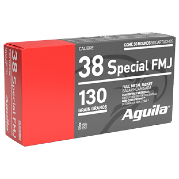 AGUILA 38SPL 130GR FMJ 50/1000