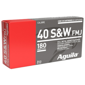 AGUILA 40SW 180GR FMJ 50/1000