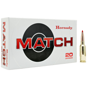 HORNADY MATCH 6MM ARC - 108GR ELD MATCH 20RD 10BX/CS