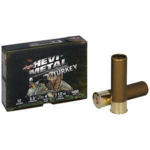 HEVI-SHOT HEVI METAL 12GA - 3.5" 1-1/2OZ #4 5RD 10BX/CS
