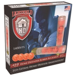 LIGHTFIELD 410 2.5" RUBBER - BUCK 4 PELLET 5RD 10BX/CS