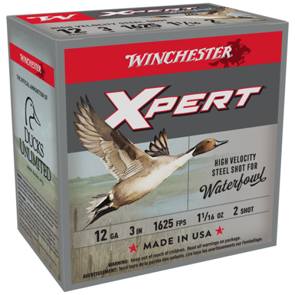 WINCHESTER XPERT STEEL 12GA 3" - 1-1/16OZ #2 25RD 10BX/CS